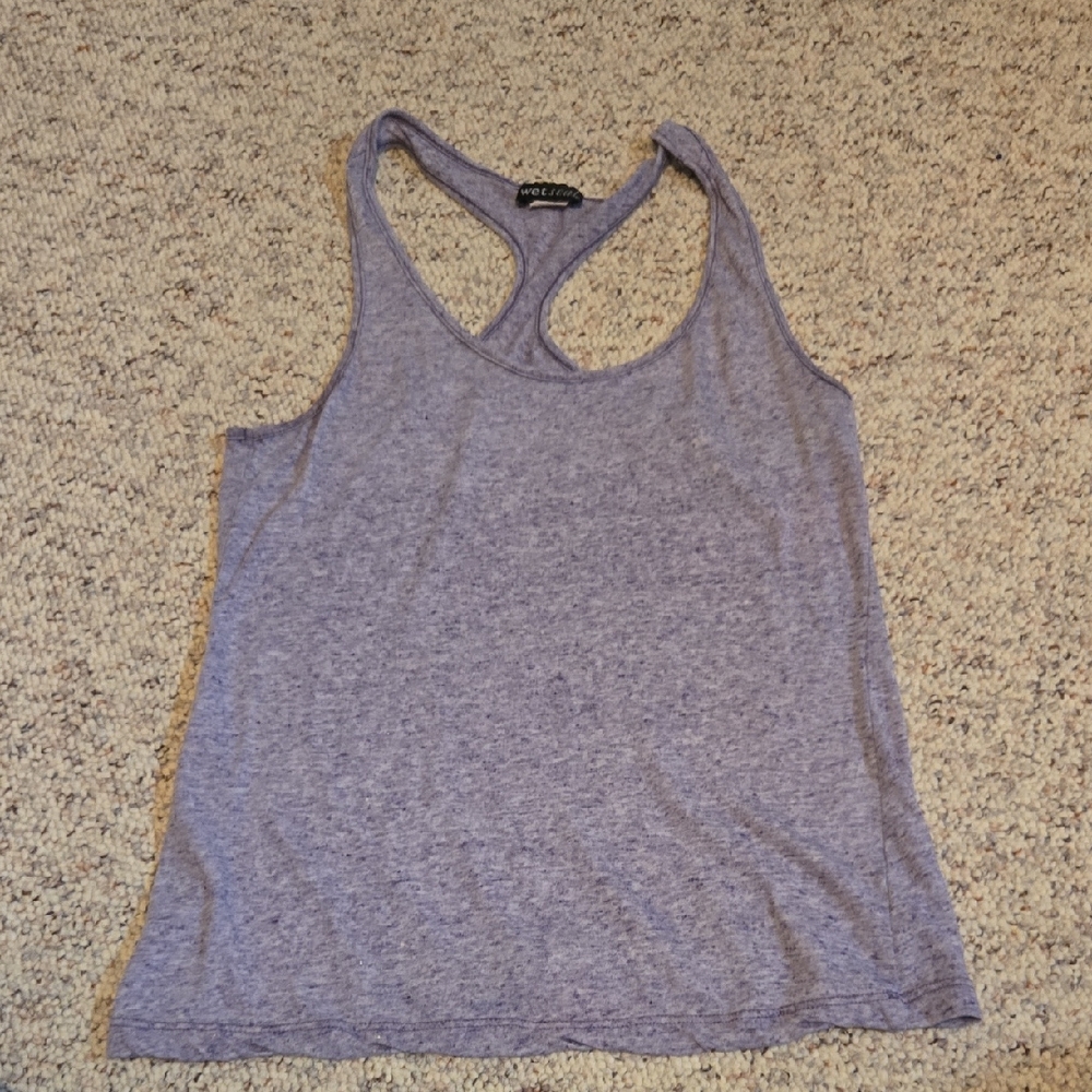Wet Seal Lavender Racerback Tank Top